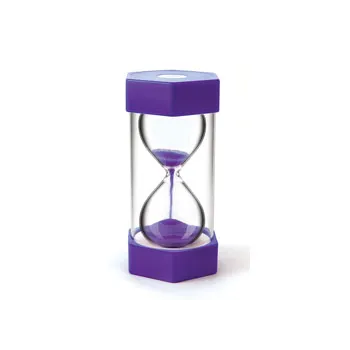 Sand Timers Mega 15 min Purple - Sensory and educational product from Calm Cove Kids