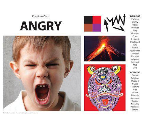 Emotions Art and Language Chart Pack A3 - Image 2