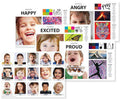 Emotions Art and Language Chart Pack A3 - Sensory and educational product from Calm Cove Kids