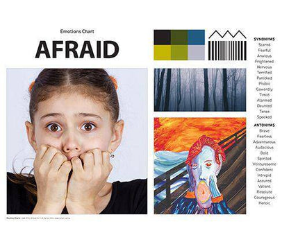 Emotions Art and Language Chart Pack A3 - Image 4