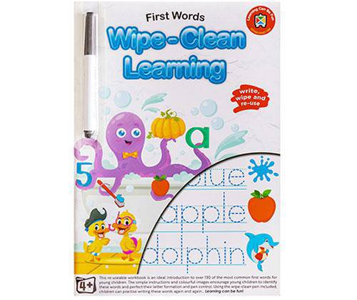 Wipe-Clean Learning - Sensory and educational product from Calm Cove Kids
