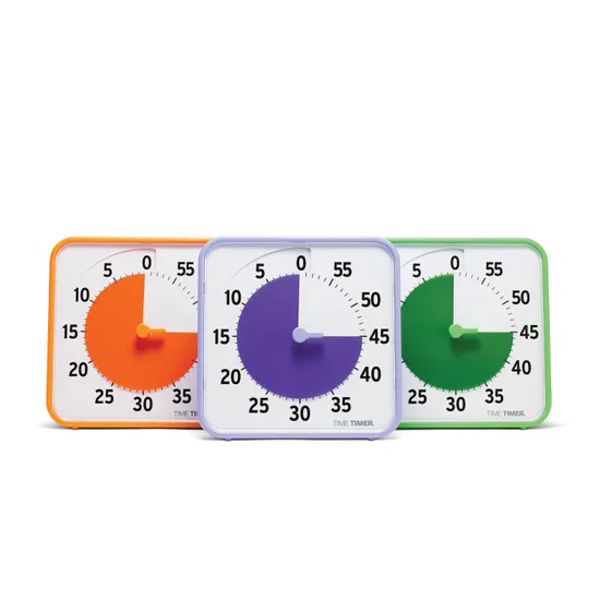 Time Timer Classroom Set - Secondary Colours - Sensory and educational product from Calm Cove Kids